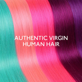 Wennalife Clip-In Hair Extensions showing installation process