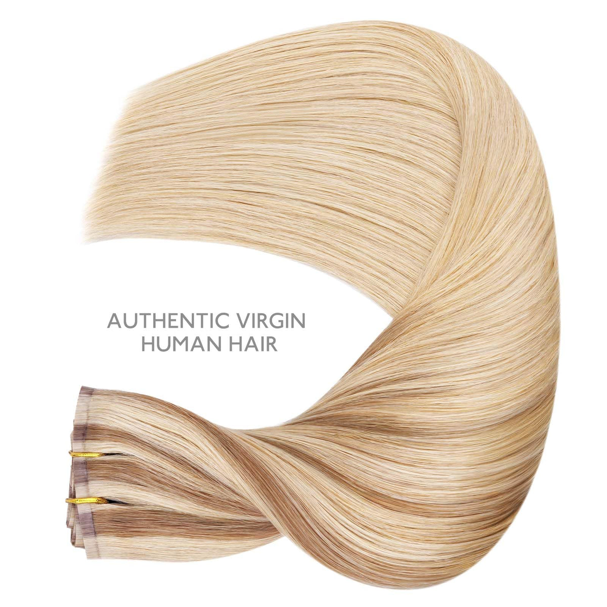 Wennalife Clip In Hair Extensions styled in hair