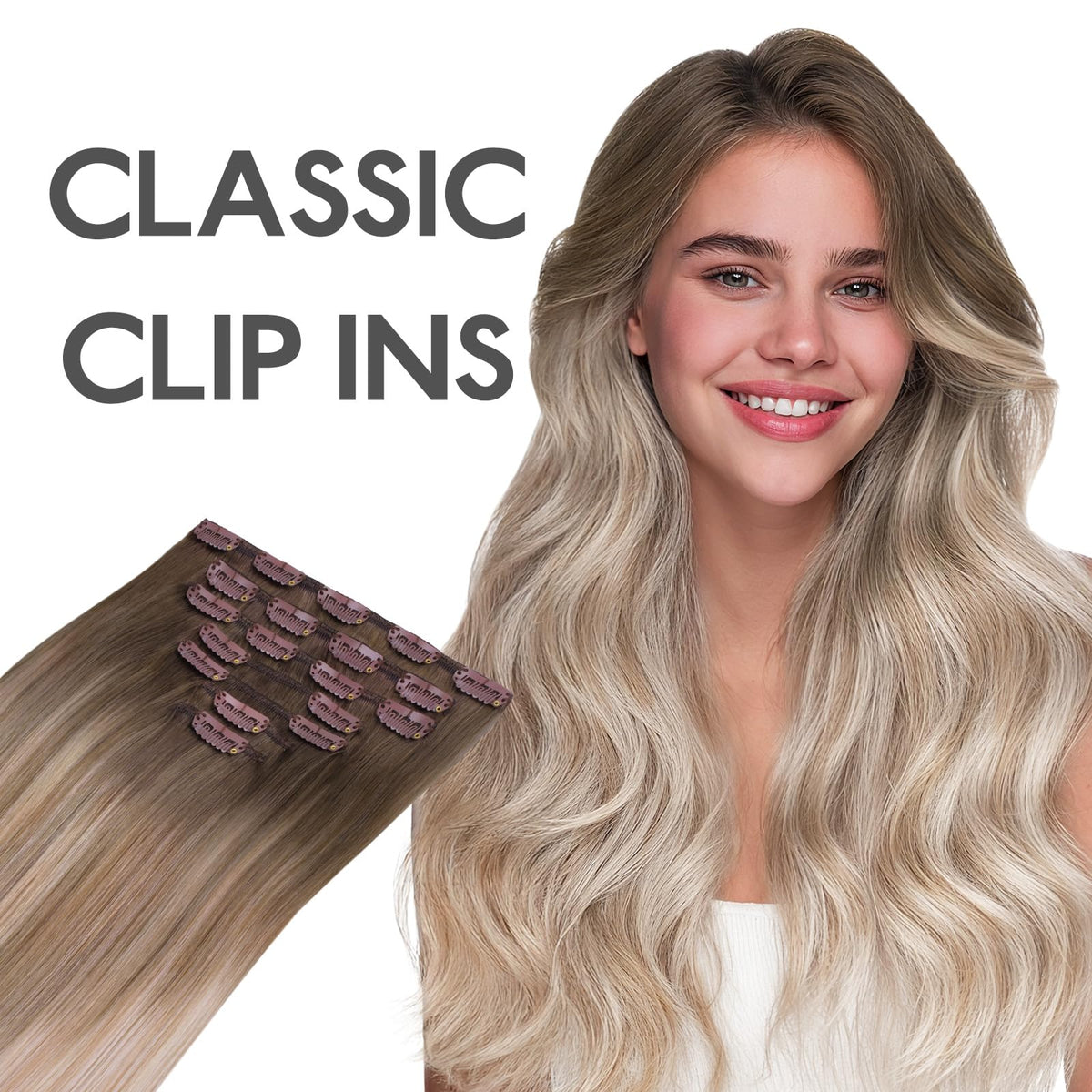 Wennalife Clip In Hair Extensions with care instructions