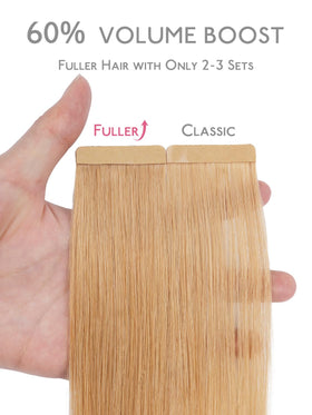 Wennalife Fuller Tape in Hair Extensions packaging
