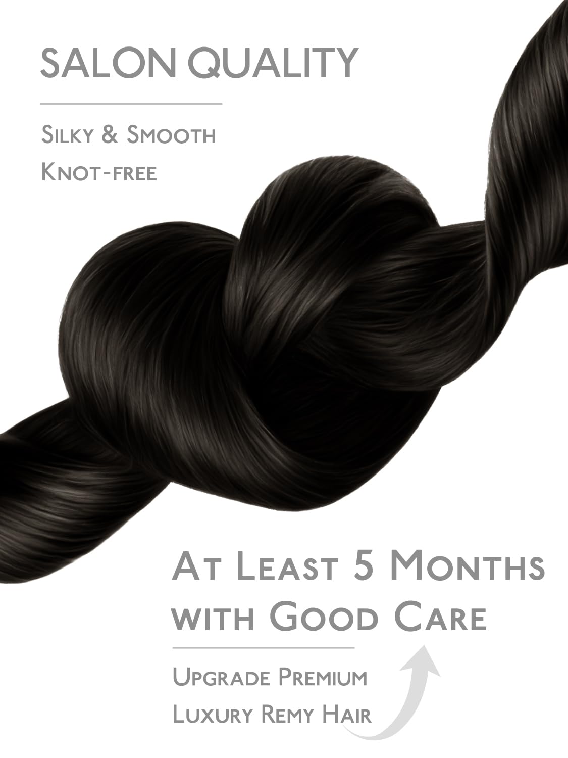 Wennalife Mini Tape in Hair Extensions on display