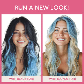 Wennalife SkyBlue Tape In Extensions lifestyle scene