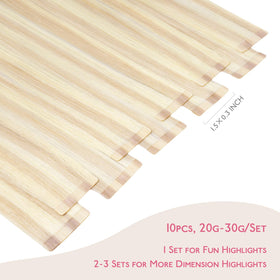 Wennalife Tape in Hair Extensions 10 pcs packaging