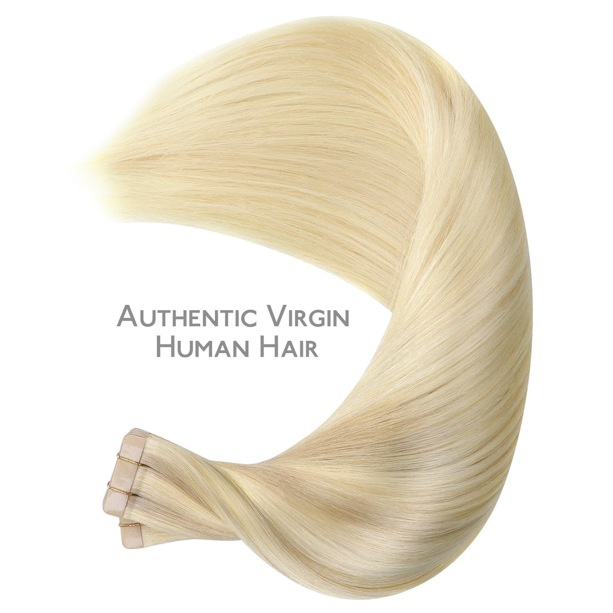 Wennalife Tape in Hair Extensions 20 inch replacement tape included