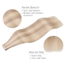 Wennalife Tape in Hair Extensions 20 pieces with packaging