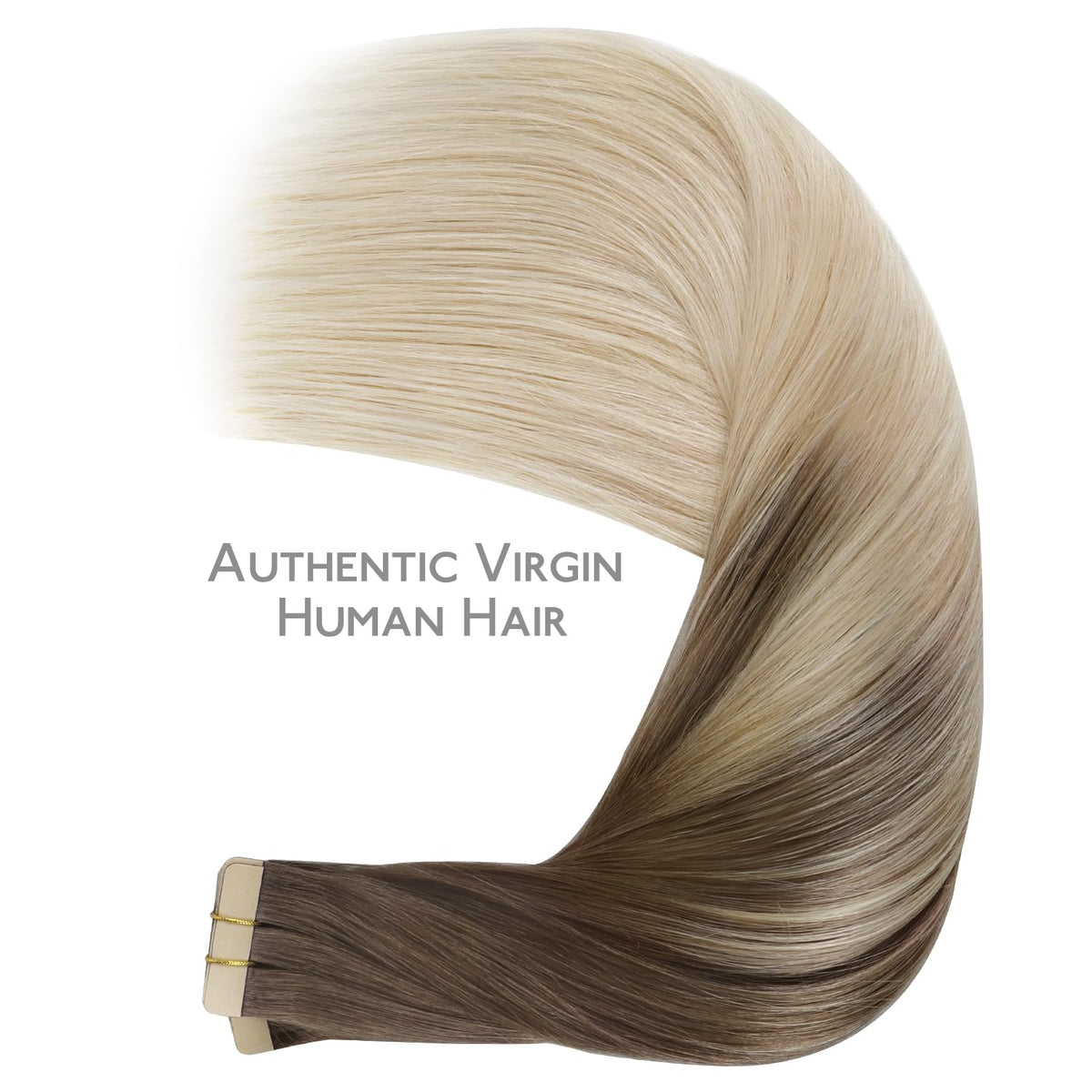 Wennalife Tape in Hair Extensions back view