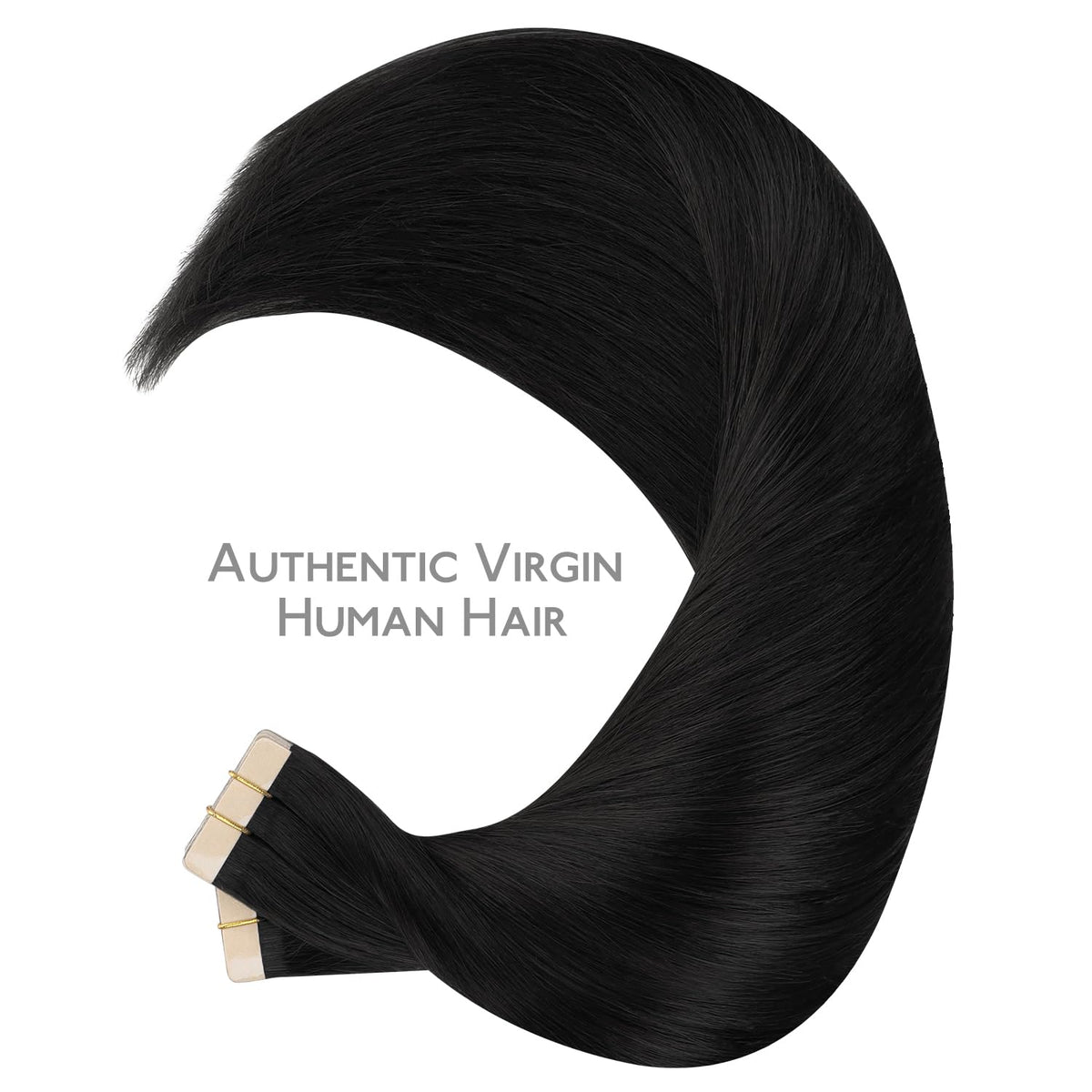 Wennalife Tape in Hair Extensions displayed in natural light