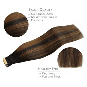 Wennalife Tape in Hair Extensions displayed in packaging