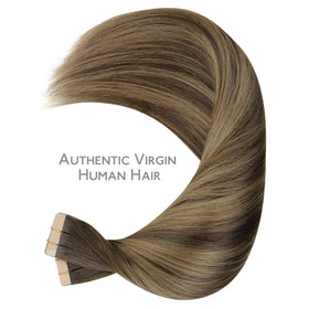 Wennalife Tape-in Hair Extensions displayed on a flat surface