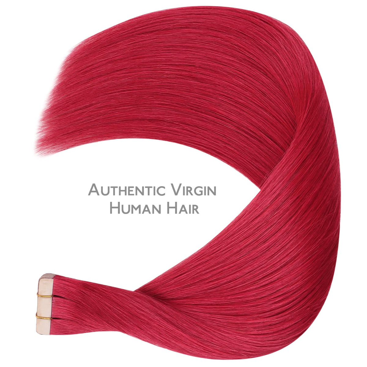 Wennalife Tape in Hair Extensions displayed on a mannequin