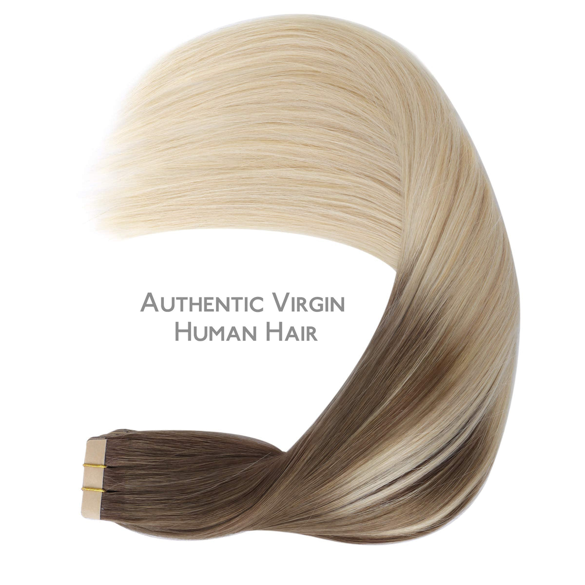 Wennalife Tape in Hair Extensions displayed with care instructions