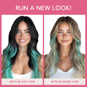 Wennalife Tape In Hair Extensions displayed with care instructions