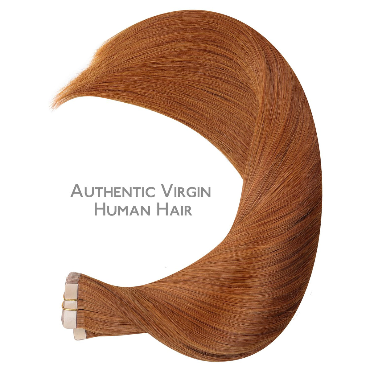 Wennalife Tape in Hair Extensions displayed with colour swatches