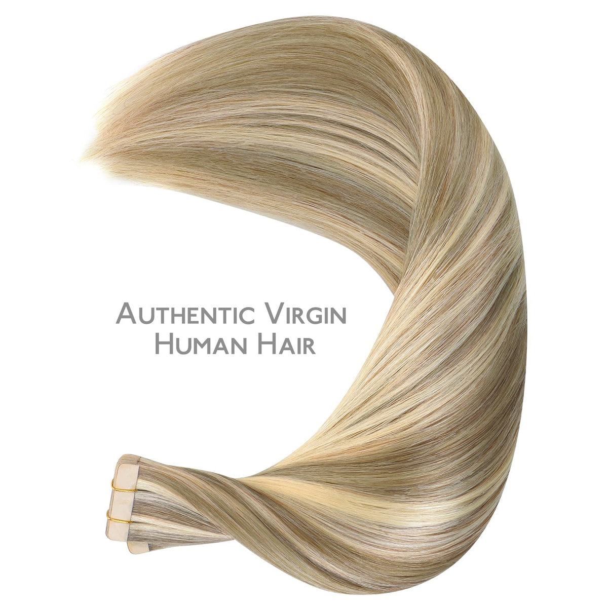 Wennalife Tape in Hair Extensions displayed with replacement tapes
