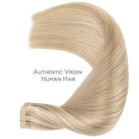 Wennalife Tape in Hair Extensions in a natural light setting