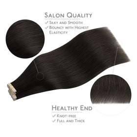 Wennalife Tape in Hair Extensions in natural light