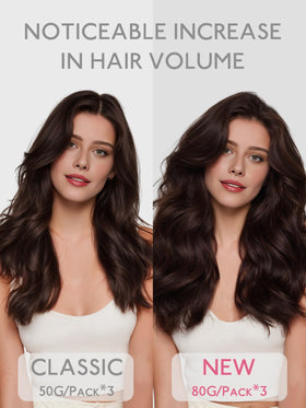 Wennalife Tape in Hair Extensions in use on model