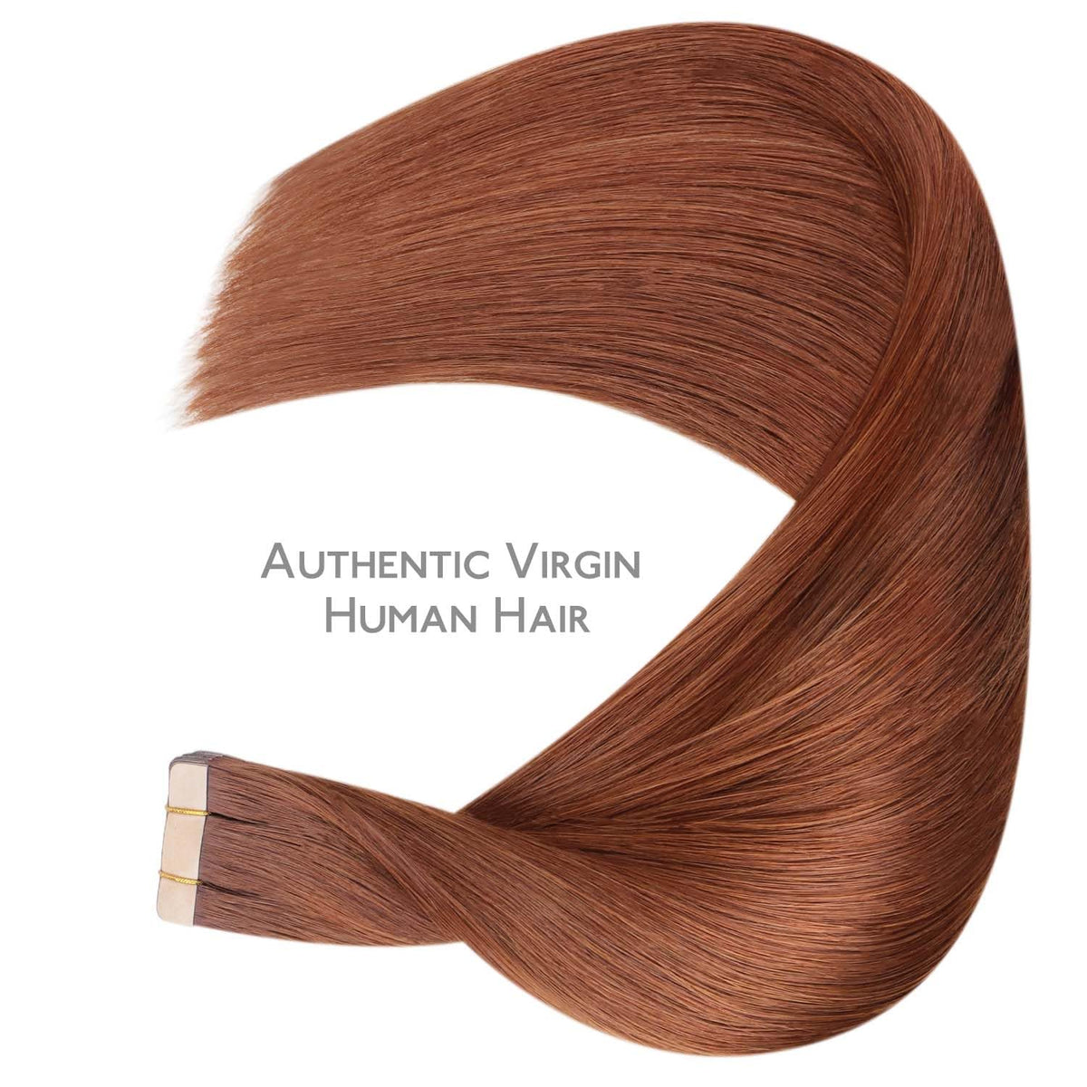Wennalife Tape in Hair Extensions in use on model