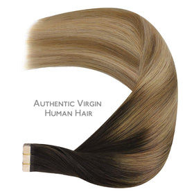 Wennalife Tape In Hair Extensions installation process demonstration