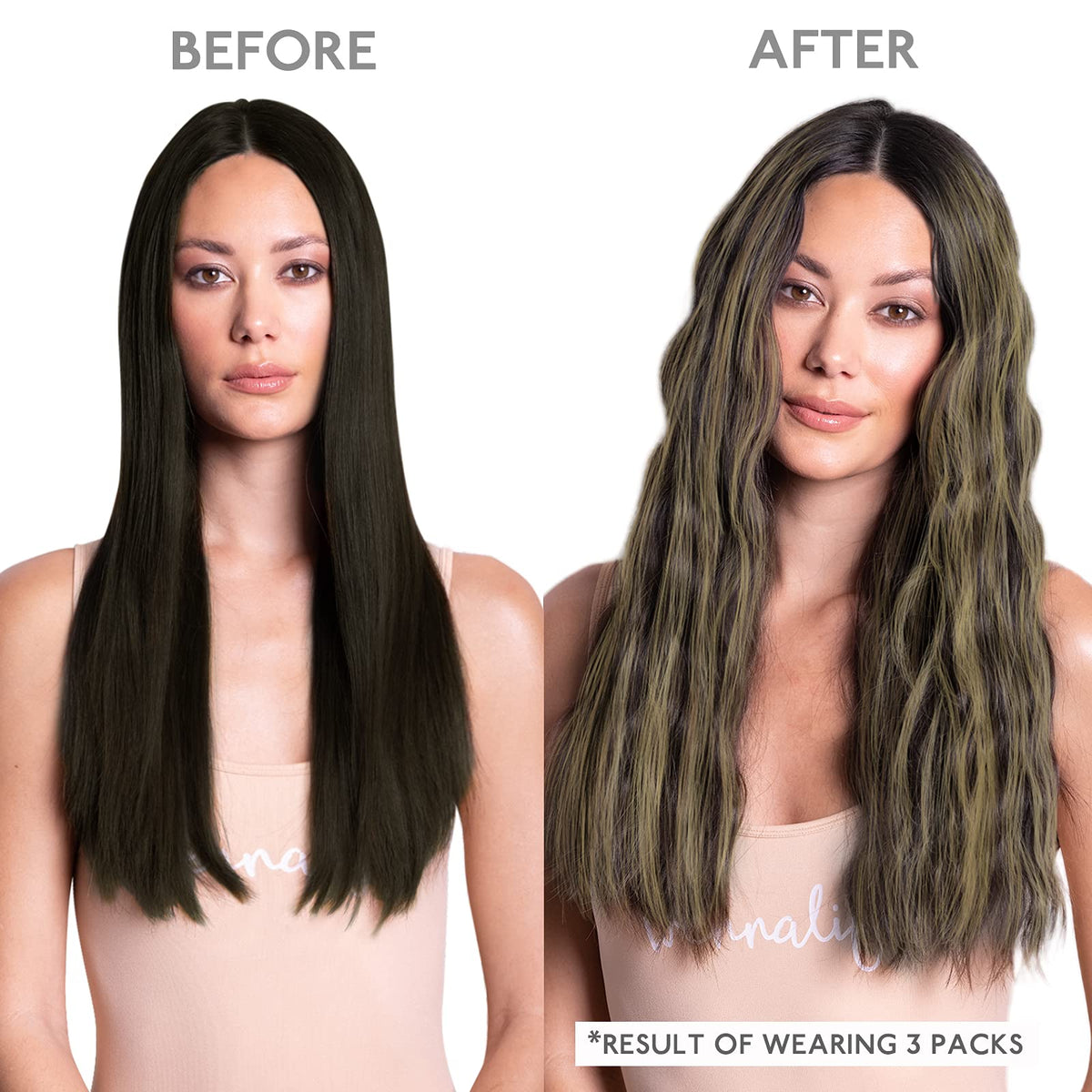 Wennalife Tape in Hair Extensions lifestyle use