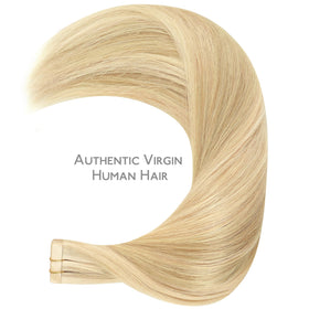 Wennalife Tape in Hair Extensions Light Blonde installation guide