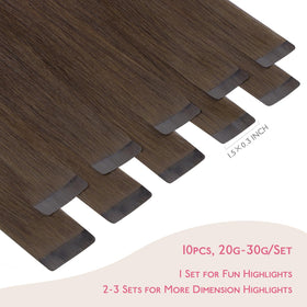 Wennalife Tape in Hair Extensions packaging
