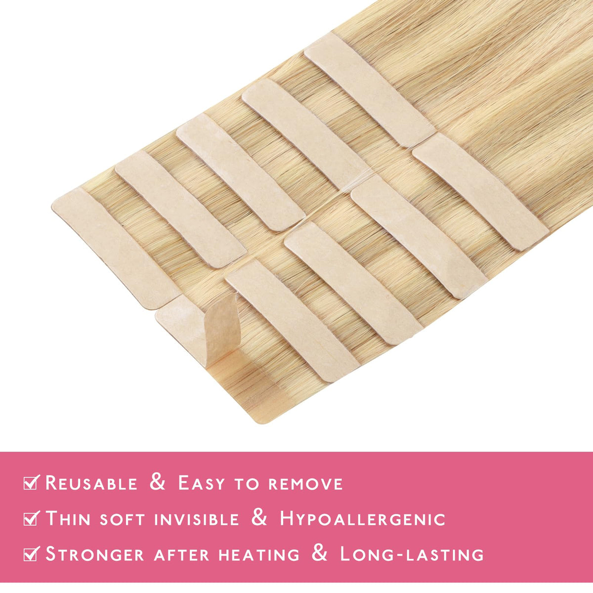 Wennalife Tape in Hair Extensions packaging