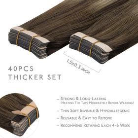 Wennalife Tape in Hair Extensions packaging