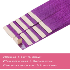 Wennalife Tape in Hair Extensions packaging and accessories