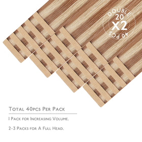Wennalife Tape in Hair Extensions packaging and included accessories