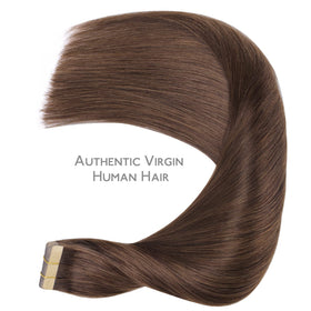 Wennalife Tape in Hair Extensions showing colour and texture