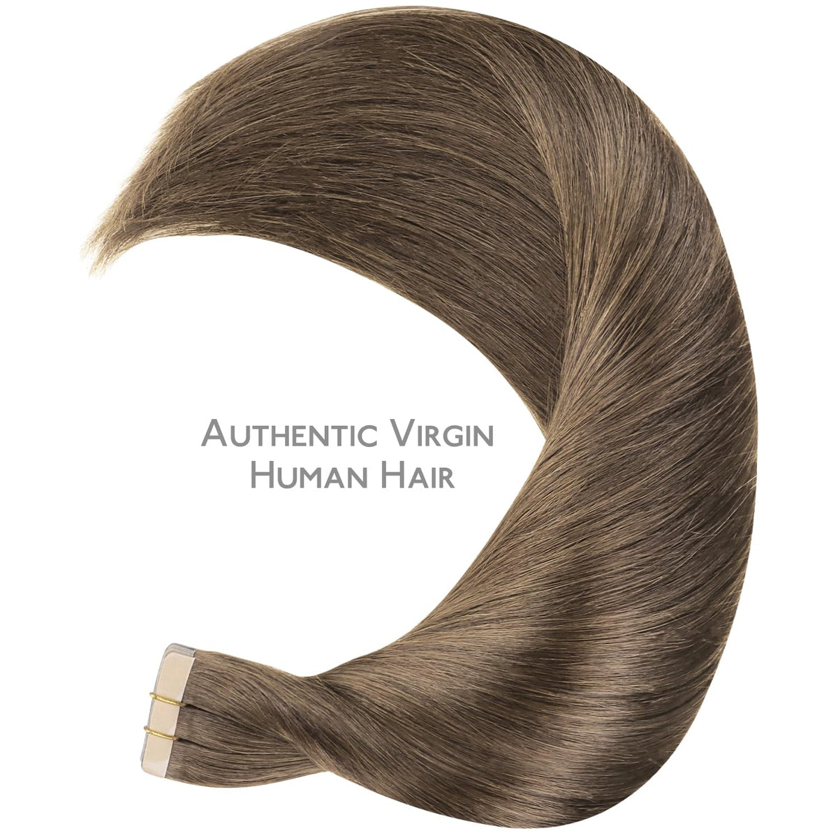 Wennalife Tape in Hair Extensions showing texture and colour