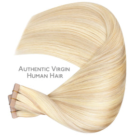 Wennalife Tape in Hair Extensions showing texture and finish