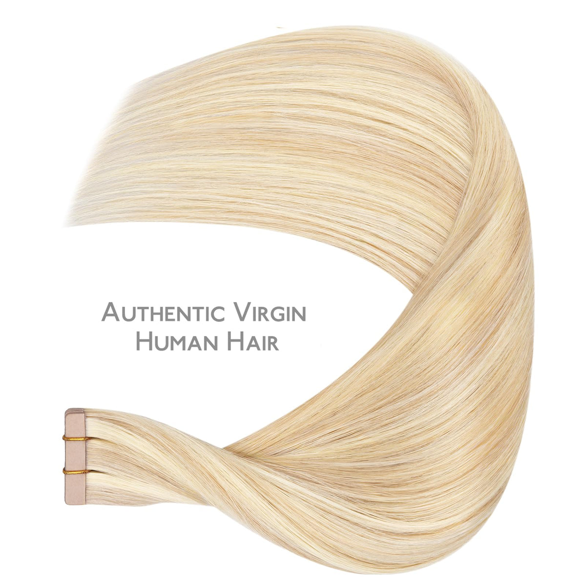 Wennalife Tape in Hair Extensions showing the balayage effect