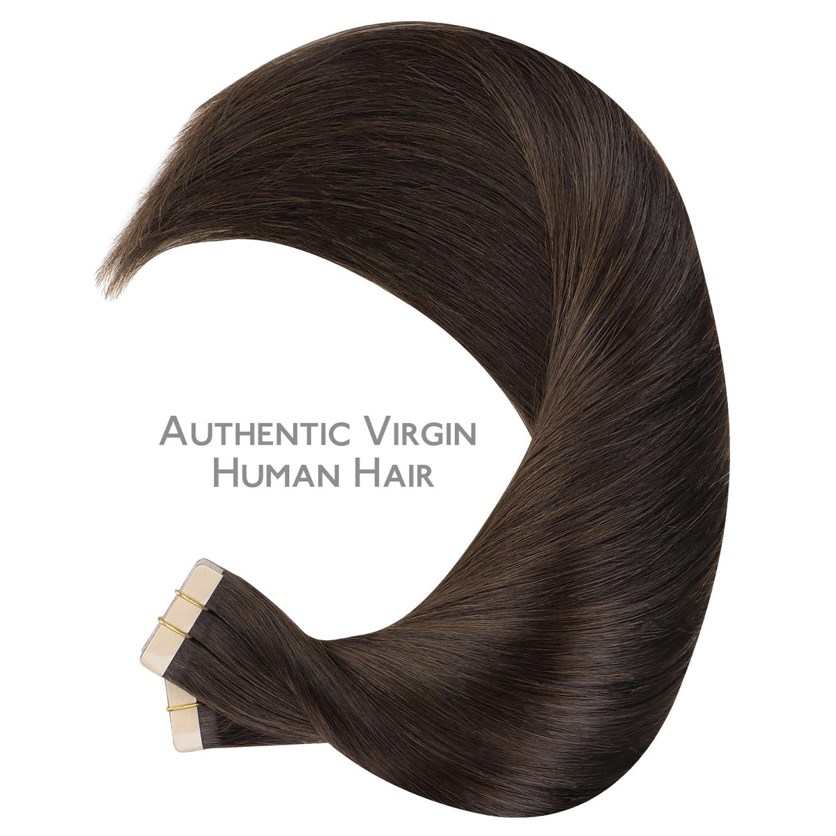 Wennalife Tape in Hair Extensions styled on a mannequin