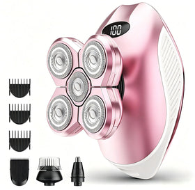 WEQOEE Electric Razor for Women front view with 5D floating head