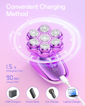 WEQOEE electric razor in luxury packaging