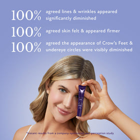 Westmore Beauty 60 Second Eye Effects Light to Medium texture on hand