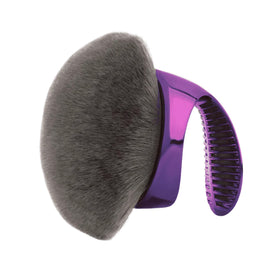 Westmore Beauty Blend & Blur XL Kabuki Brush in purple front view