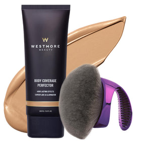 Westmore Beauty Body Coverage Perfector 2N front view with brush
