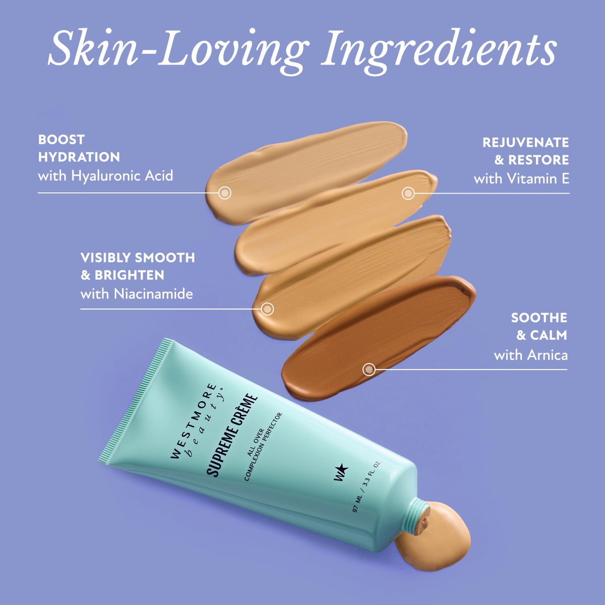 Westmore Beauty Crème All-Over Complexion Perfector in Medium, packaging details
