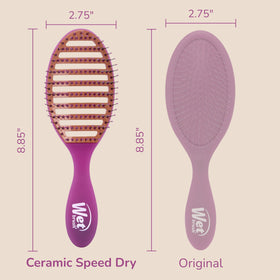 Wet Brush Ceramic Speed Dry Detangler in a lifestyle setting