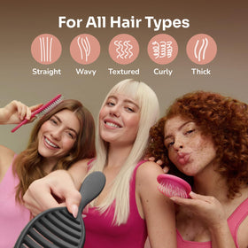 Wet Brush Ceramic Speed Dry Detangler showing vented design