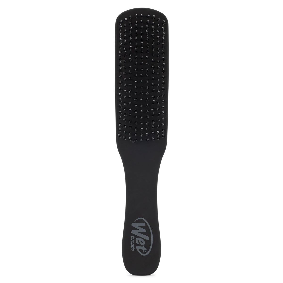 Wet Brush Detangling Hair Brush for Men, black front view