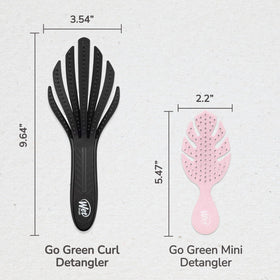 Wet Brush Go Green Curl Detangler with packaging
