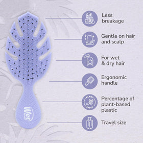 Wet Brush Go Green Mini Detangler packaging display