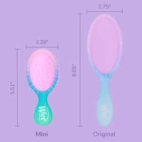 Wet Brush Mini Detangler Electric Sky Purple packaging