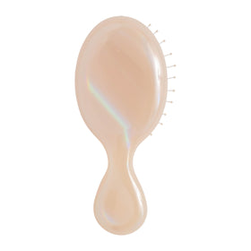 Wet Brush Mini Detangler in Cream colour front view