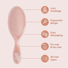Wet Brush Original Detangler Bronze side view