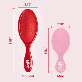 Wet Brush Original Detangler Hair Brush back view